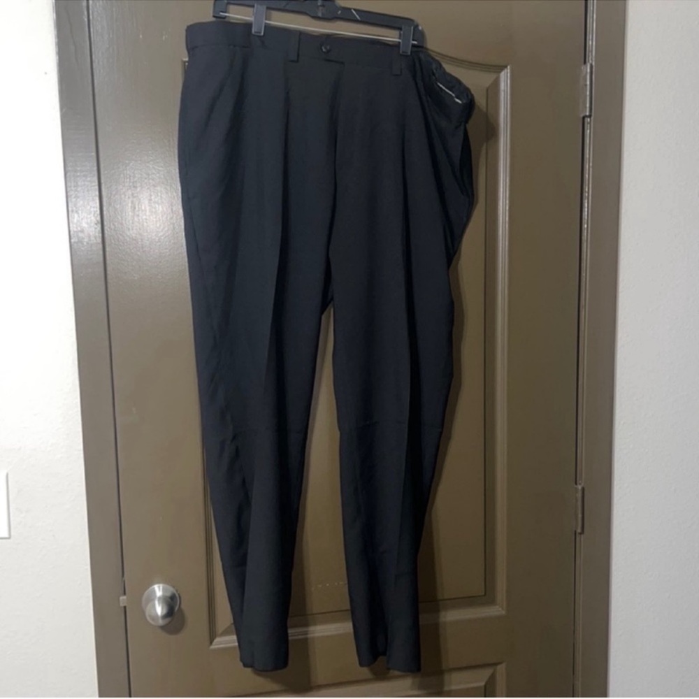 Haggar black dress pants
